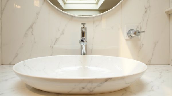 Transformez votre salle de bain avec une vasque à poser en marbre