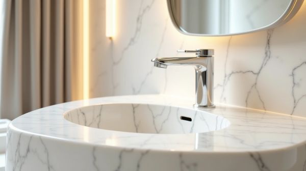 Transformez votre salle de bain avec une vasque à poser en marbre